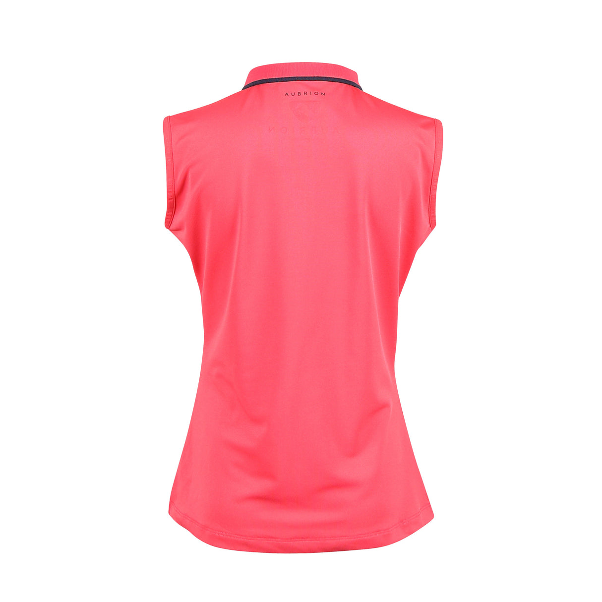 Shires Aubrion Maids Poise Sleeveless Tech Polo #colour_coral