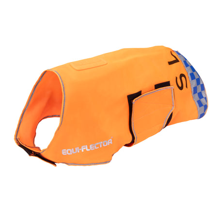 Shires EQUI-FLECTOR® Mesh Dog Coat #colour_orange