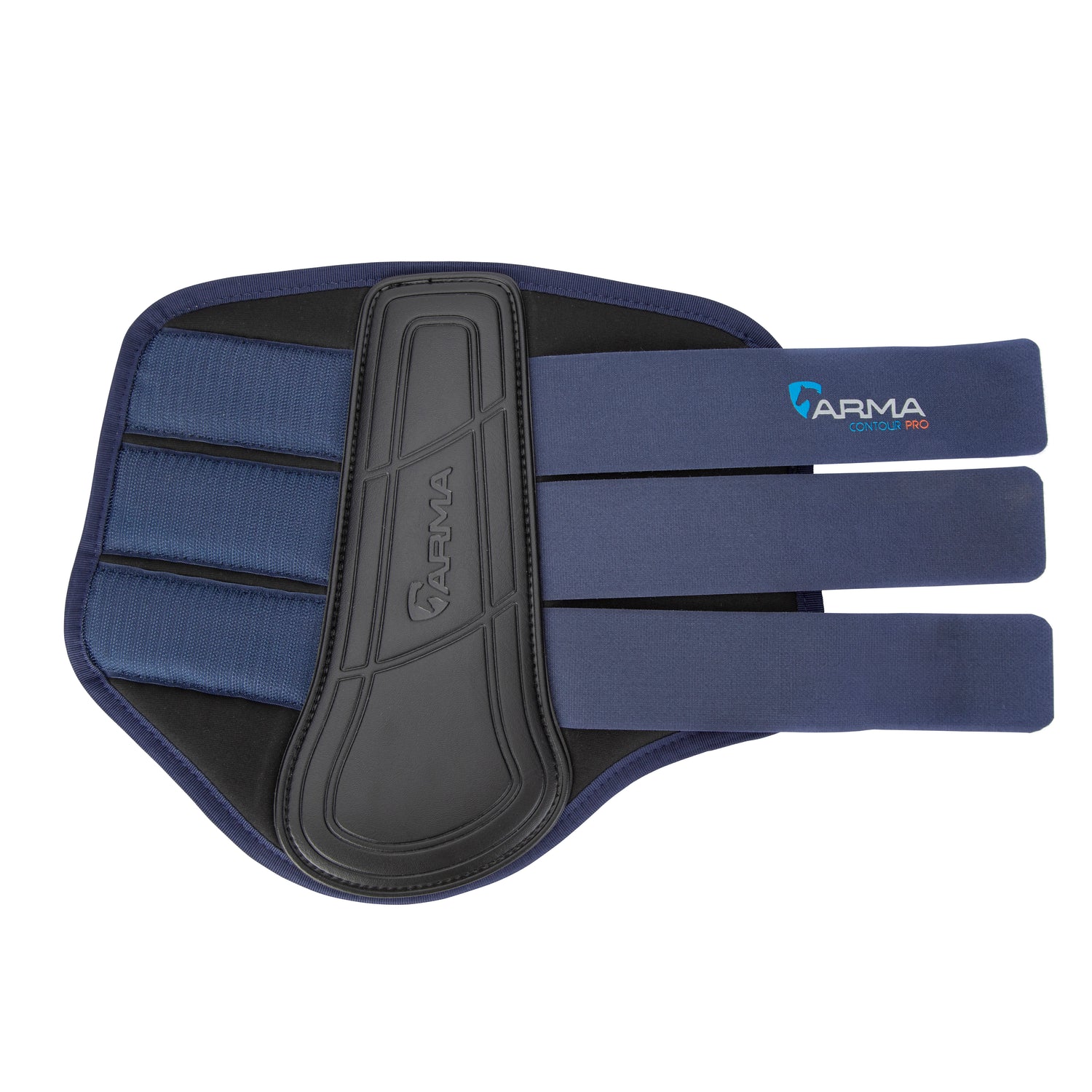 Shires ARMA Contour Pro Brushing Boots #colour_navy