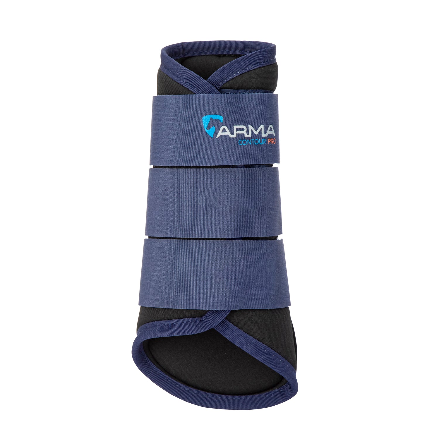 Shires ARMA Contour Pro Brushing Boots #colour_navy