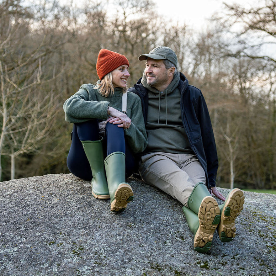 Rouchette Remoove Khaki Boot #colour_khaki