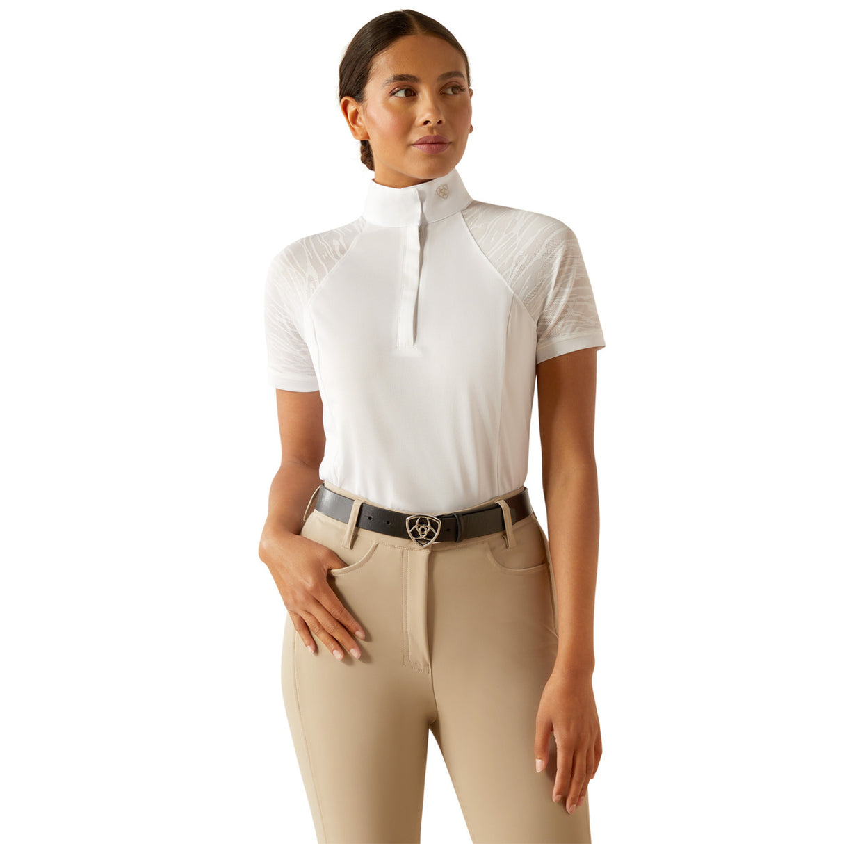 Ariat Women's Aptos Vent 2.0 Show Shirt #colour_white