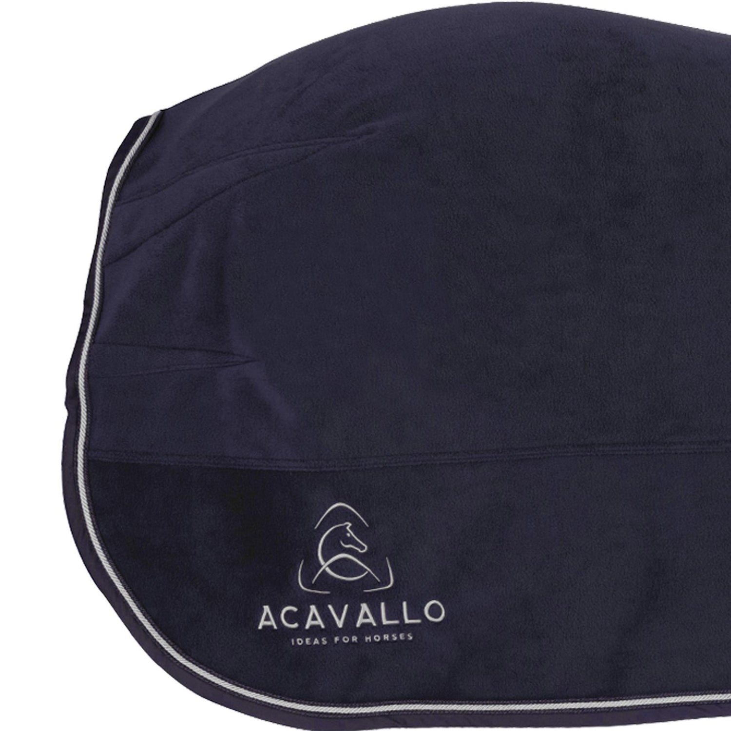 Acavallo Fleece Stable Rug 800G #colour_blue
