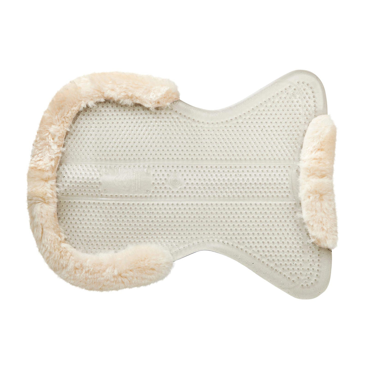 Acavallo Gel Ns-S Classic-S 1/2 Cut-Out Dri-Lex Flat #colour_transparent-natural