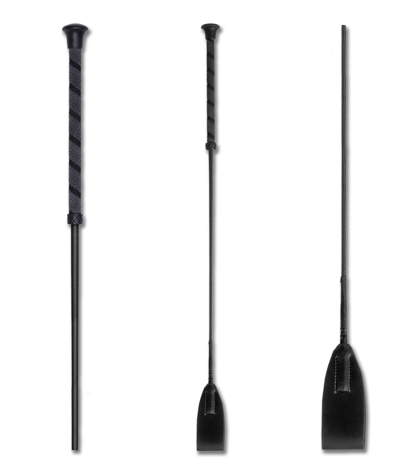 Waldhausen Anti-Slip Jumping Whip #colour_black