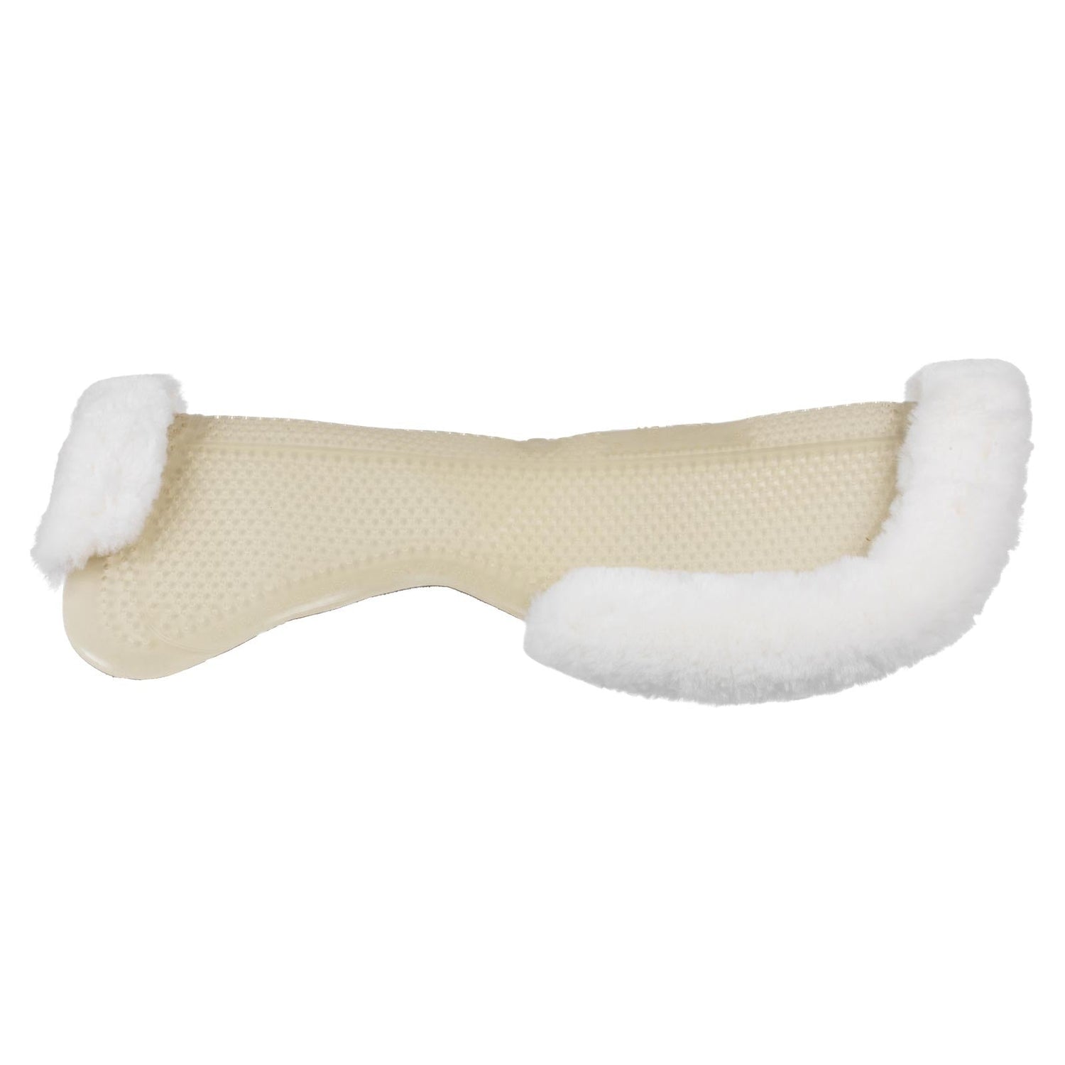 Acavallo Gel Ns-S Classic-S 1/2 Cut-Out Dri-Lex Flat #colour_transparent-white