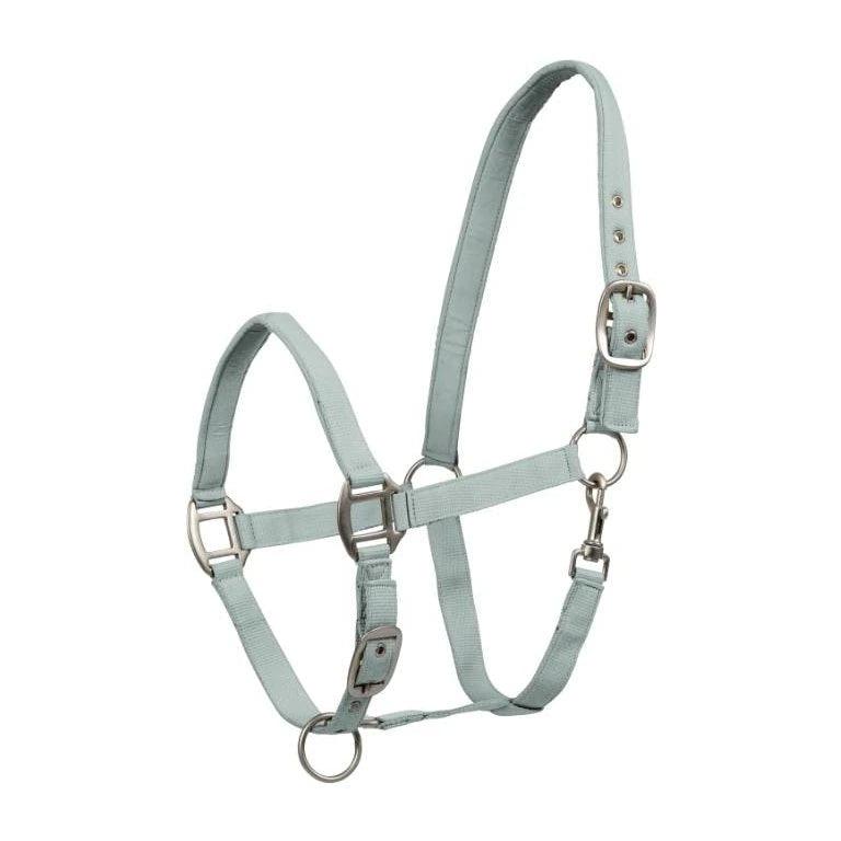 Waldhausen Satin Perlon Halter #colour_silver-blue