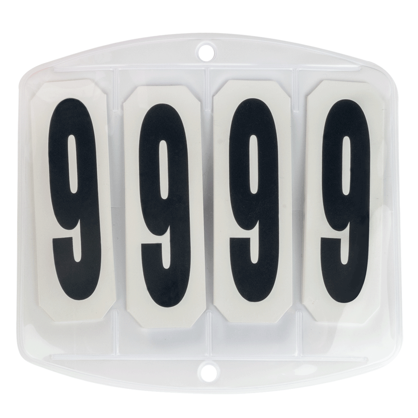 Waldhausen 4-Digit Event-Pad-Numbers With Touch Tape #colour_white
