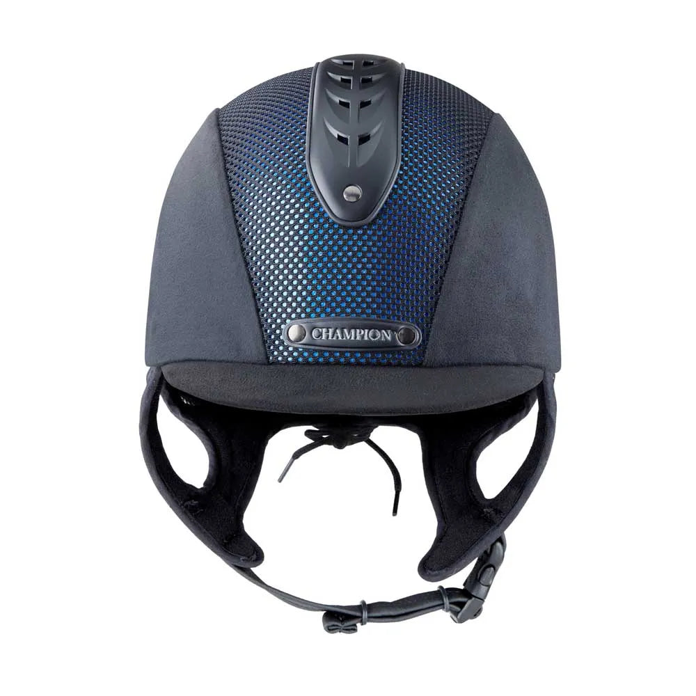 Champion X-Air Nova Peaked Helmet #colour_black-blue