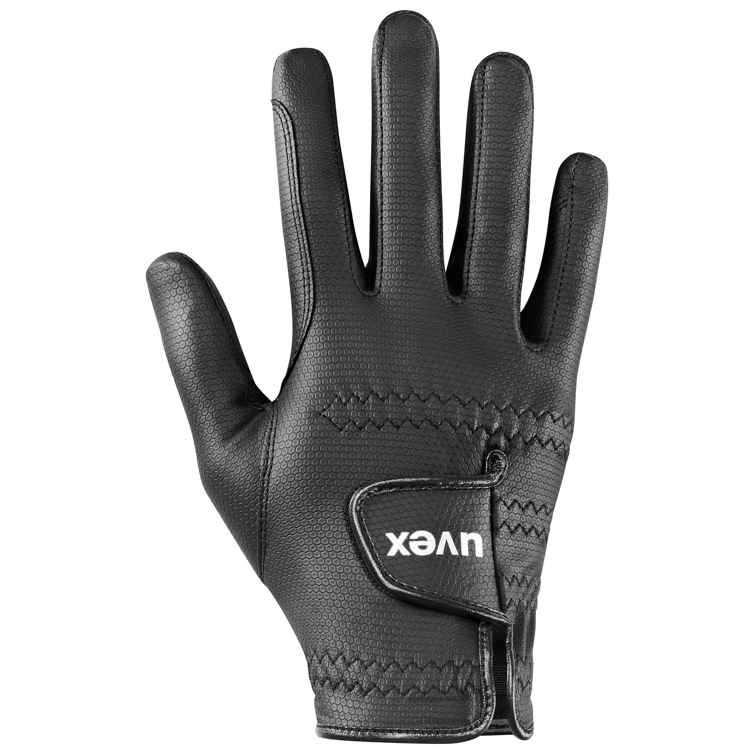 Uvex Topstyle Riding Gloves #colour_black-black