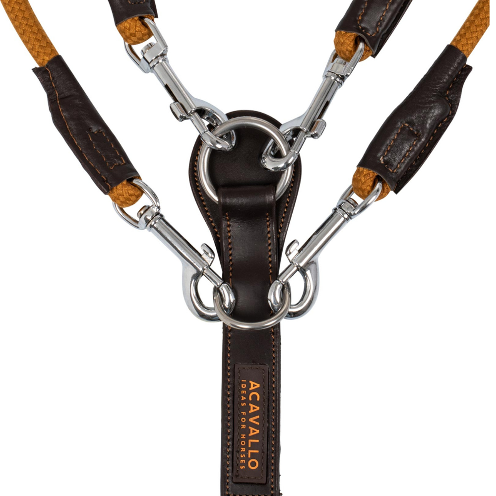 Acavallo Gogue Calfskin & Nylon #colour_brown