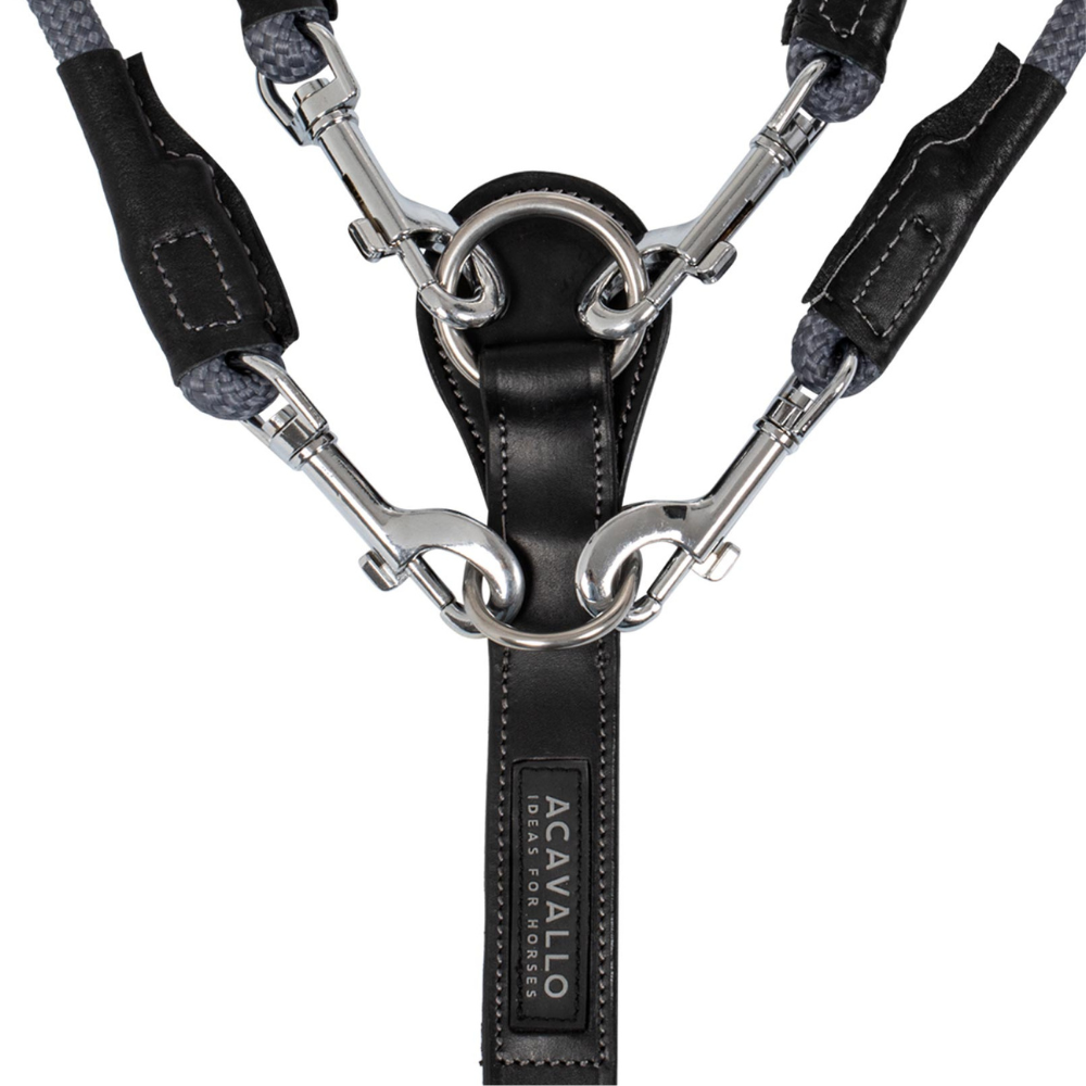 Acavallo Gogue Calfskin & Nylon #colour_black