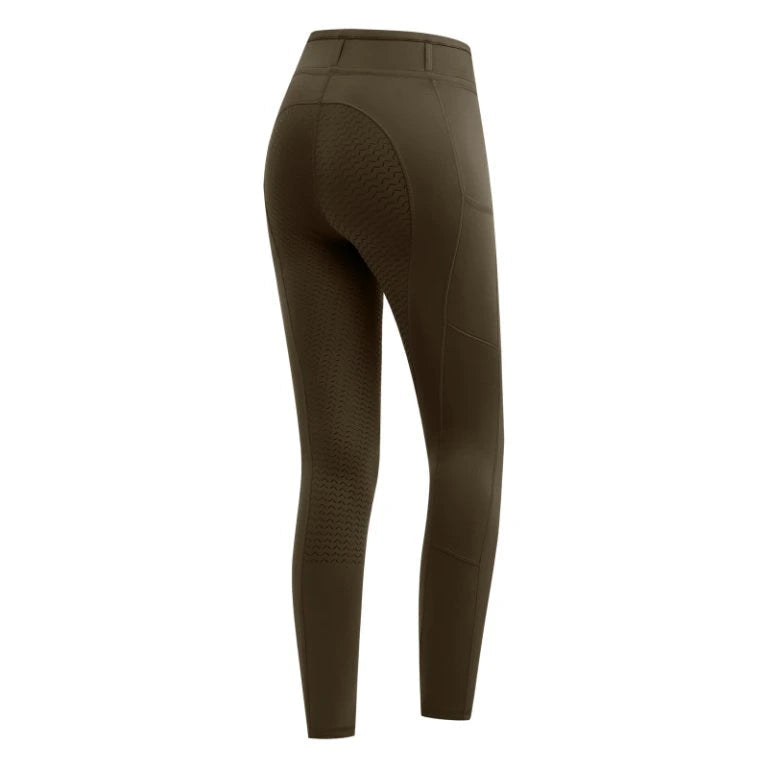 E.L.T Ella Child Riding Leggings #colour_green-brown