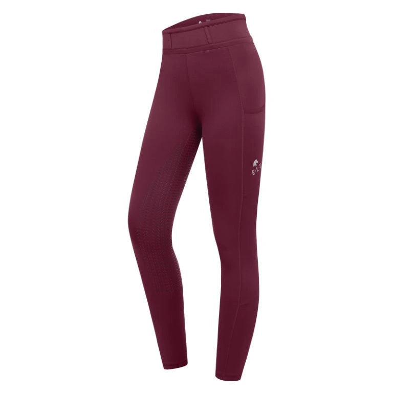 E.L.T Ella Child Riding Leggings #colour_velvet-red