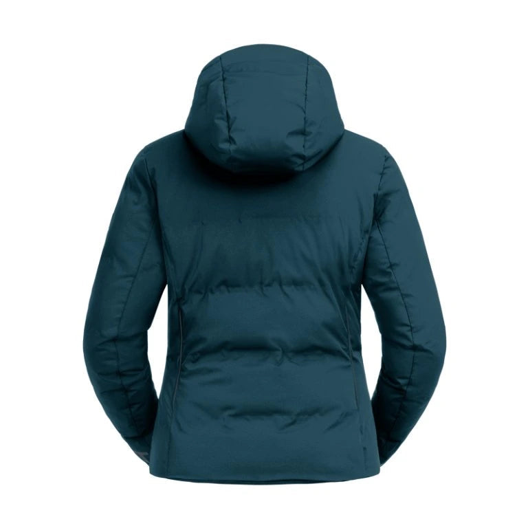 E.L.T Ohio Ladies Winter-Performance-Riding Jacket #colour_petrol-blue