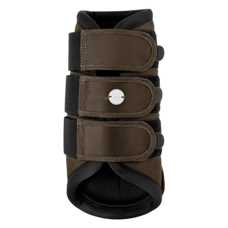 Waldhausen Comfort Fit Tendon Boots #colour_green-brown