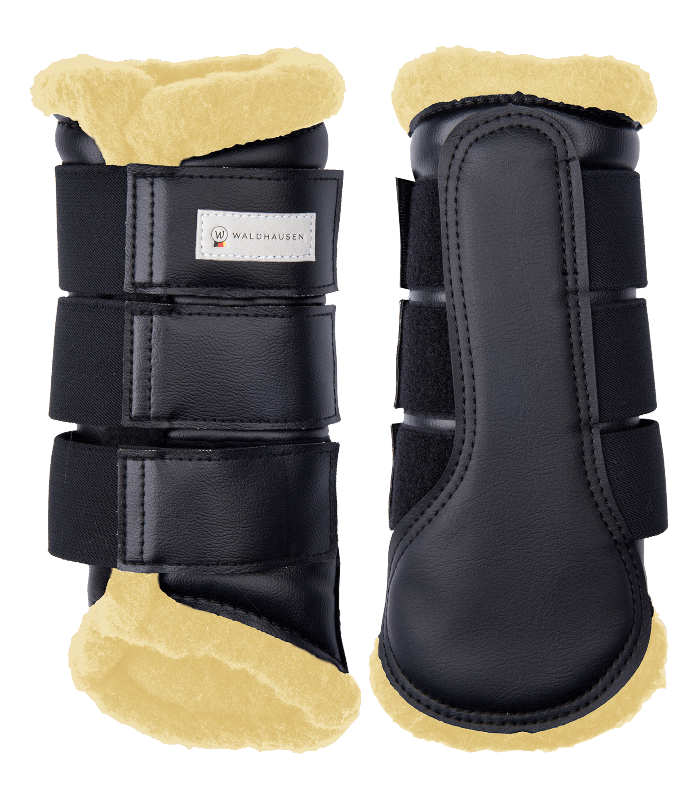 Waldhausen Soft Dressage Boots #colour_black-beige