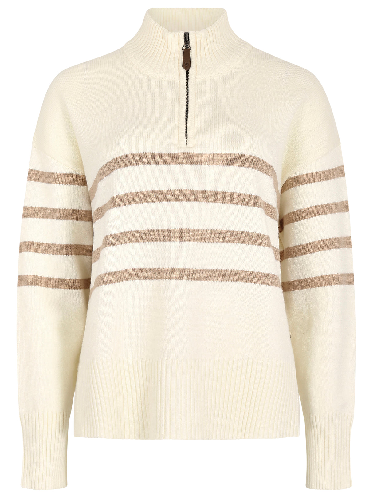 Dubarry Womens Fonthill Knitted Jumper #colour_oyster