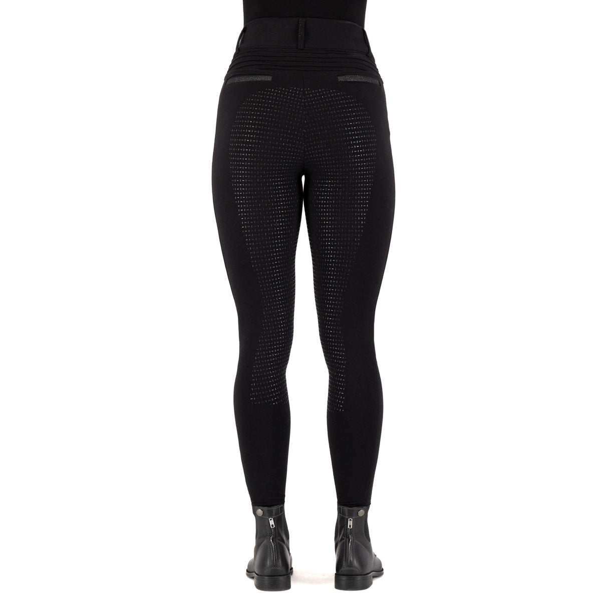 Imperial Riding Women's Comfi Sparks Winter Full Grip Riding Tights #colour_black