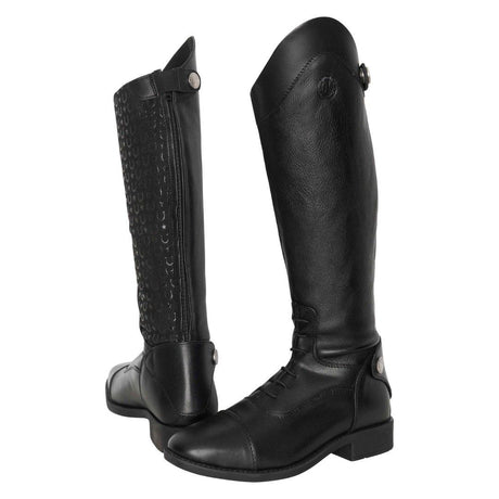 Imperial Riding Children's Walker Glam Riding Boots #Cololur_black-matt
