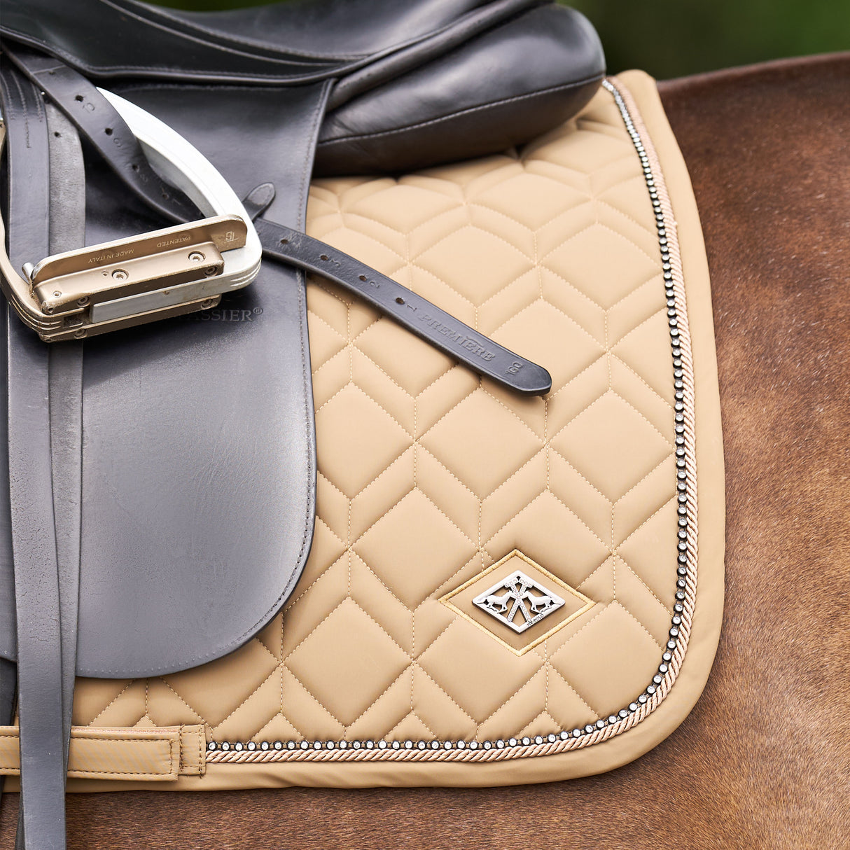 HV Polo Classic GP Saddle Pad #colour_straw