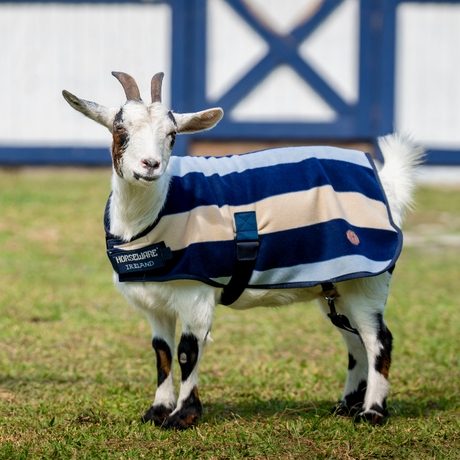 Horseware Ireland Newmarket Goat Fleece #colour_whitney-navy