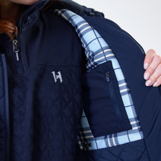 Horseware Ireland Newmarket Coat #colour_core-navy