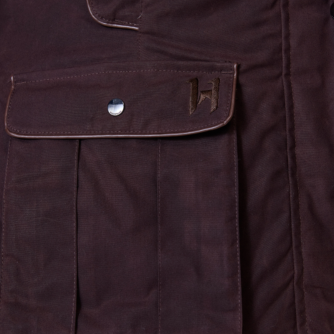Horseware Ireland Newmarket Wax Jacket #colour_brown