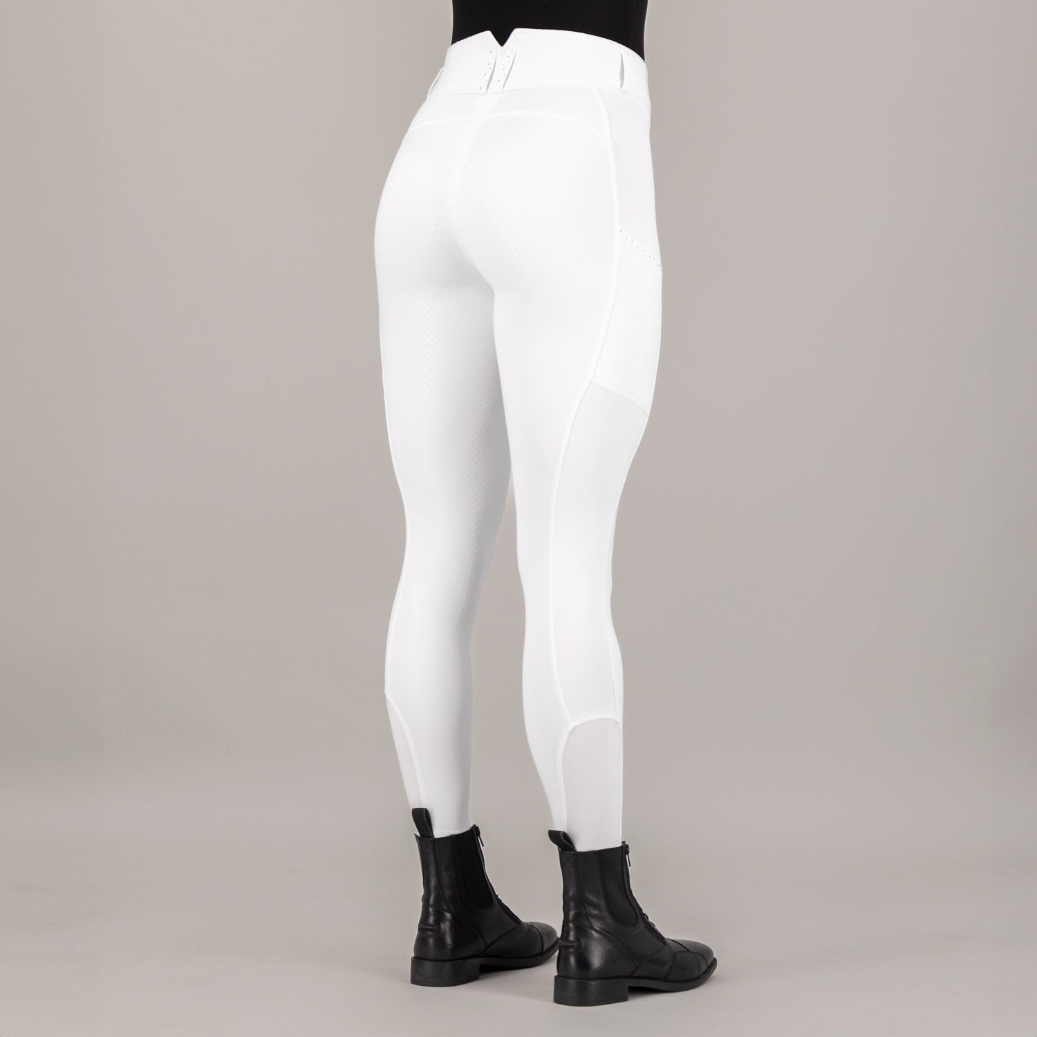 Imperial Riding Children's Bliss Full Grip Riding Breeches #Colour_white