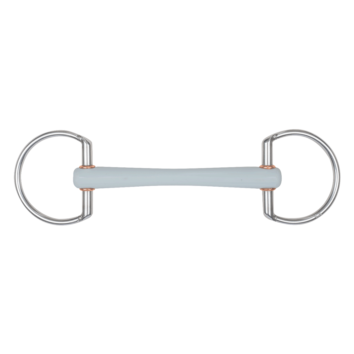 Beris Soft 6cm Ring Eggbutt Olive Head Thin Comfort Bar Bit