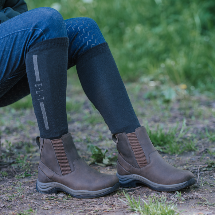 E.L.T Ladies Glasgow Jodphur Boots #colour_brown