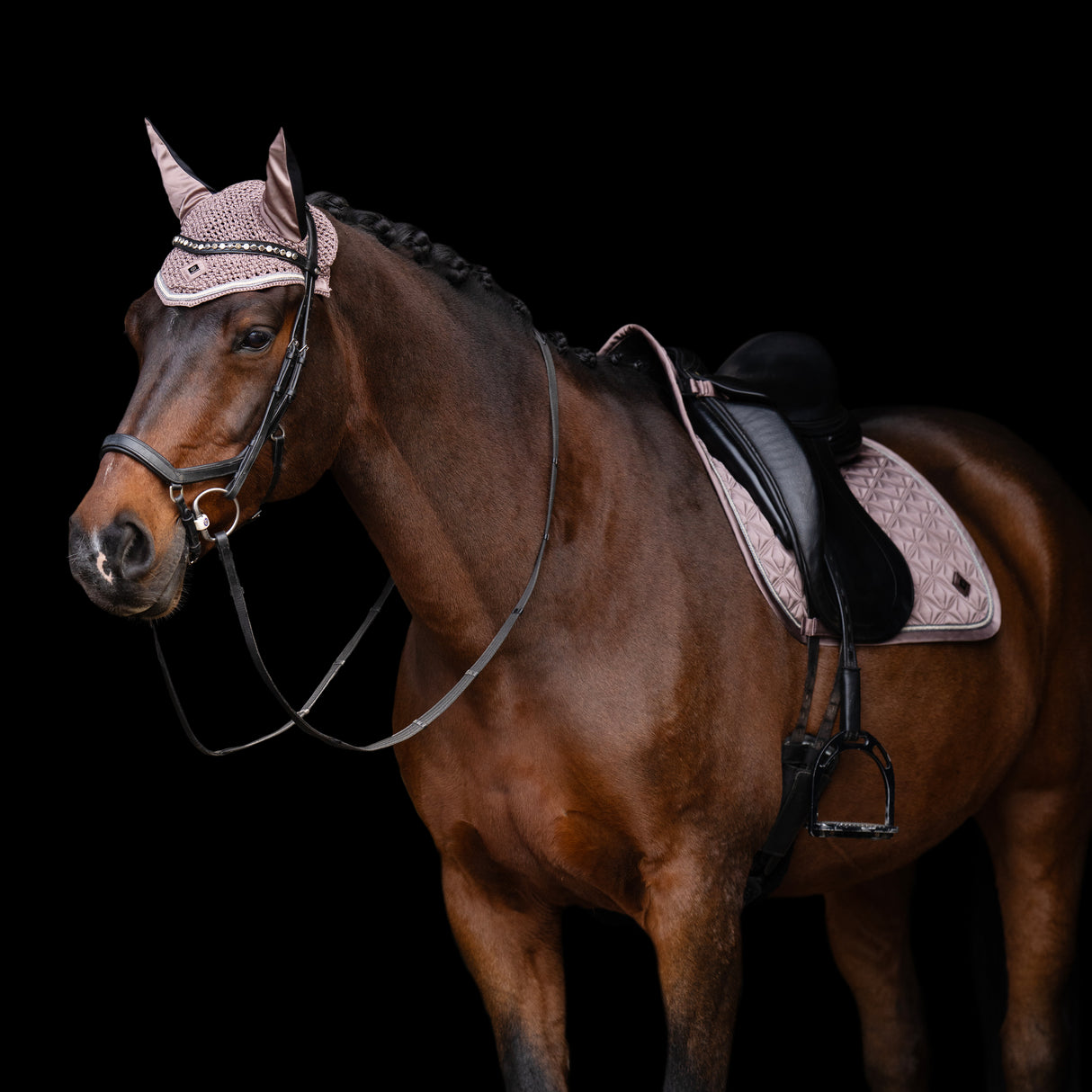Imperial Riding Lenny Dressage Saddle Pad #colour_marble