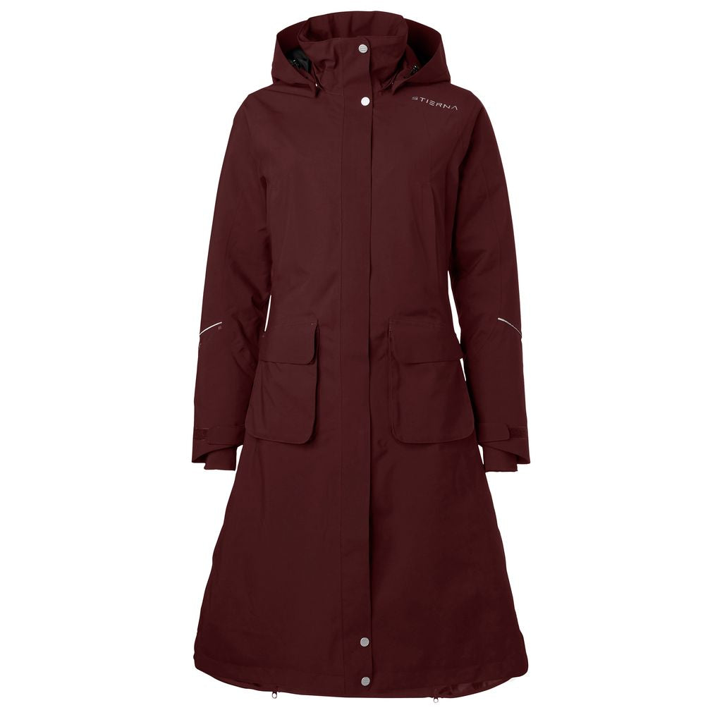Stierna Nova Rain Coat #colour_merlot