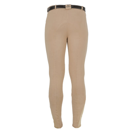 Equestro Urano Model Man Breeches In Stretch Cotton #colour_beige