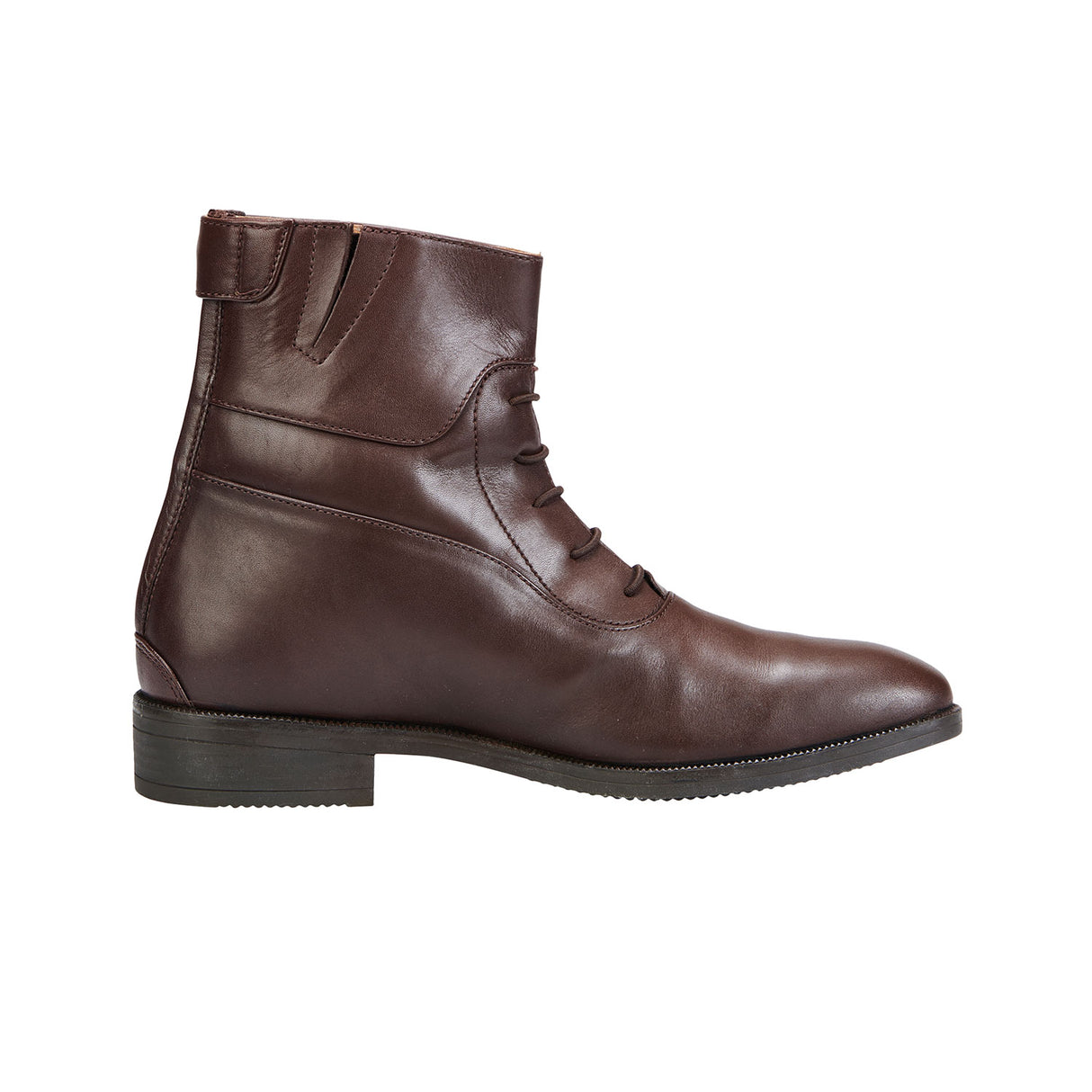 Equestro Unisex Ankle Boots With Laces #colour_brown
