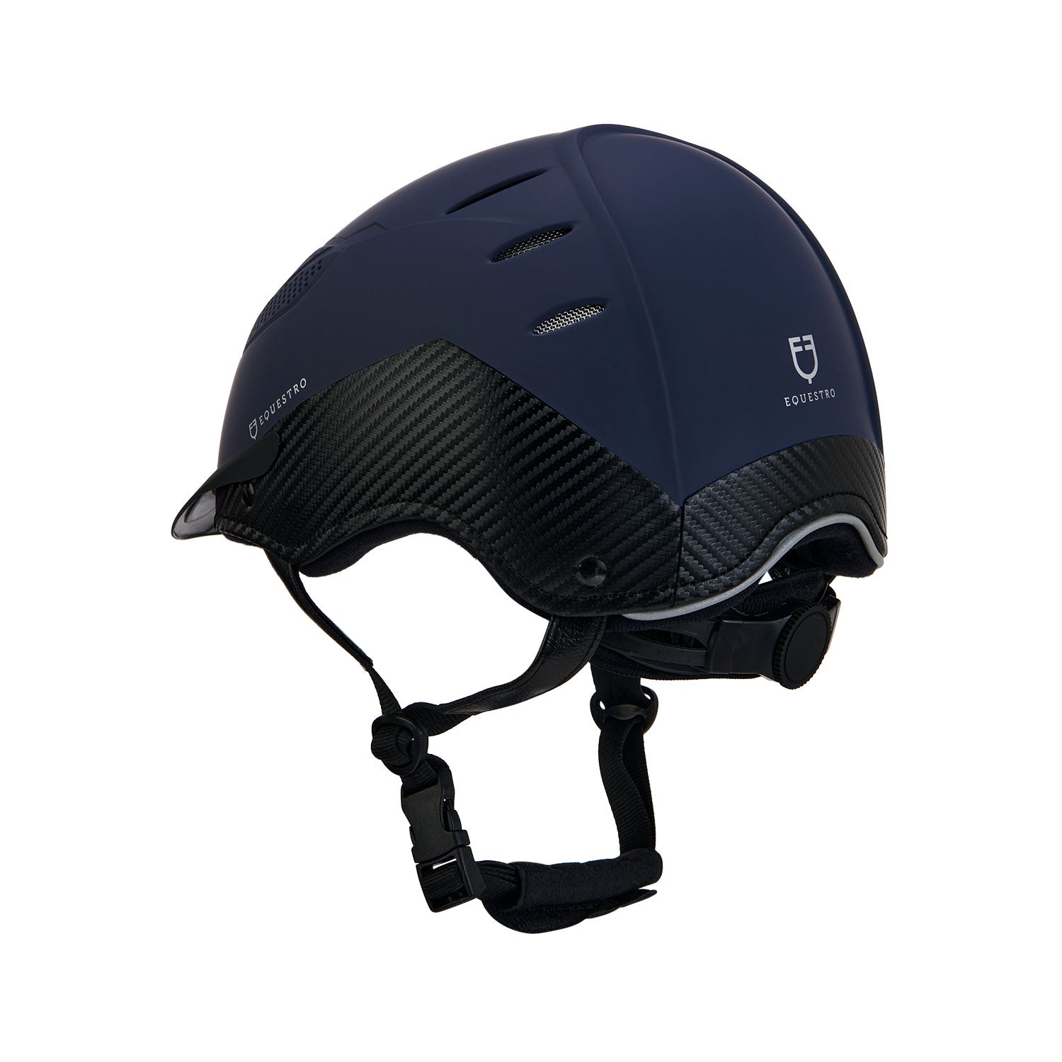 Equestro Ultra Light Helmet In Durable Plastic #colour_blue