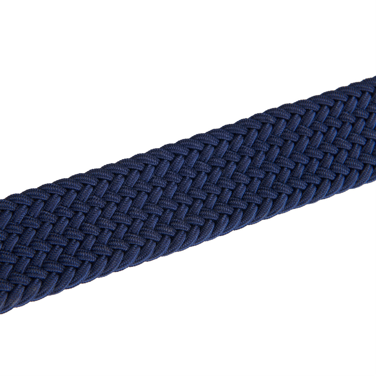 Equestro Elasticized Belt Crossed Pattern #colour_blue