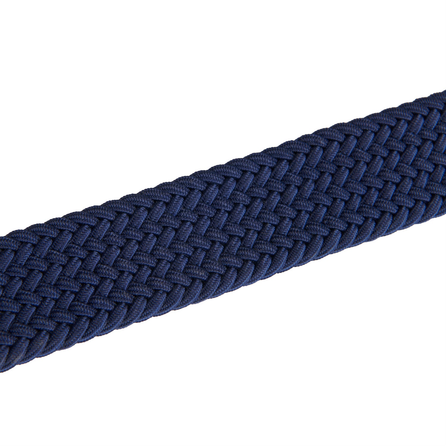 Equestro Elasticized Belt Crossed Pattern #colour_blue