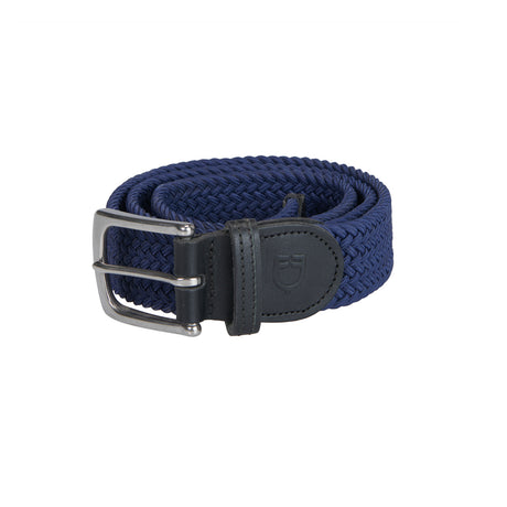 Equestro Elasticized Kids Belt Crossed Pattern