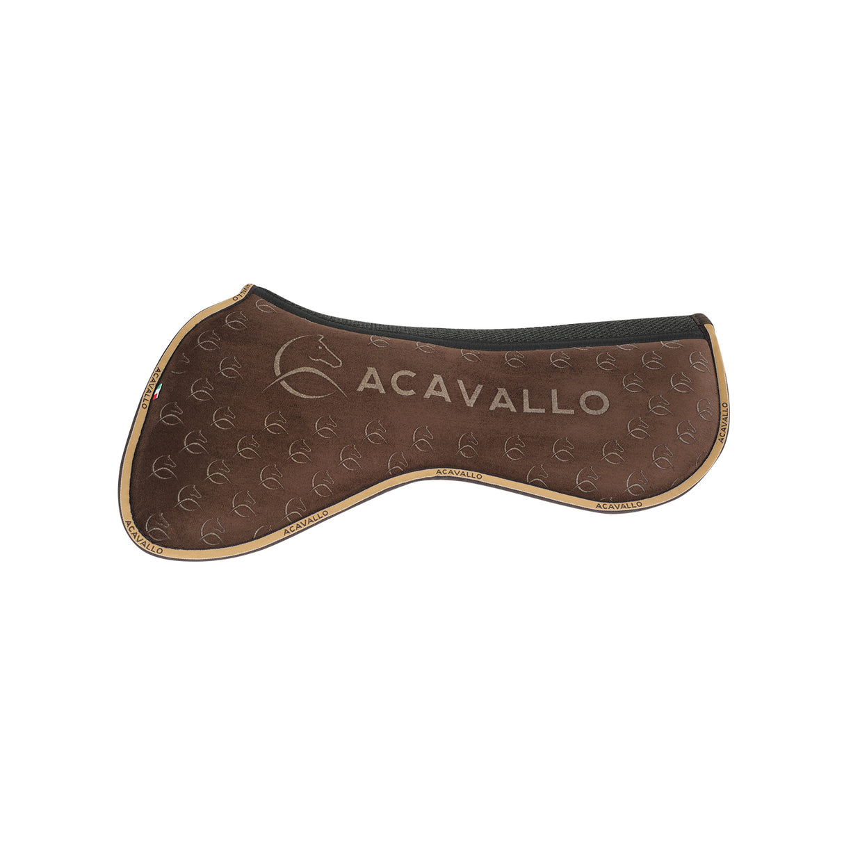 Acavallo Pad MF DS SW-3DS Suede Silicone Grip Flat #colour_brown