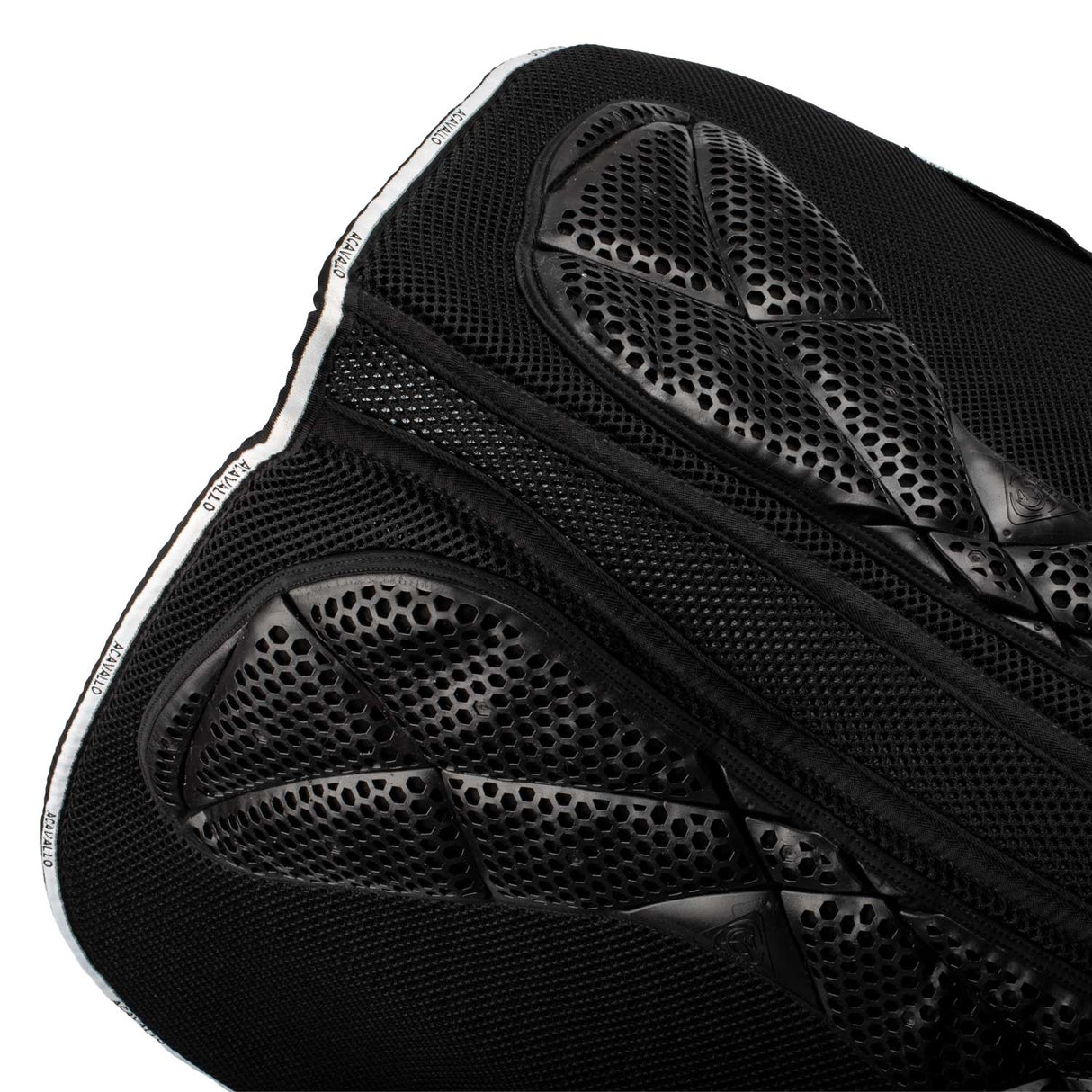 Acavallo Saddle Pad JS CW-3Ds Memory Foam 3D Spacer Gel Grip #colour_black