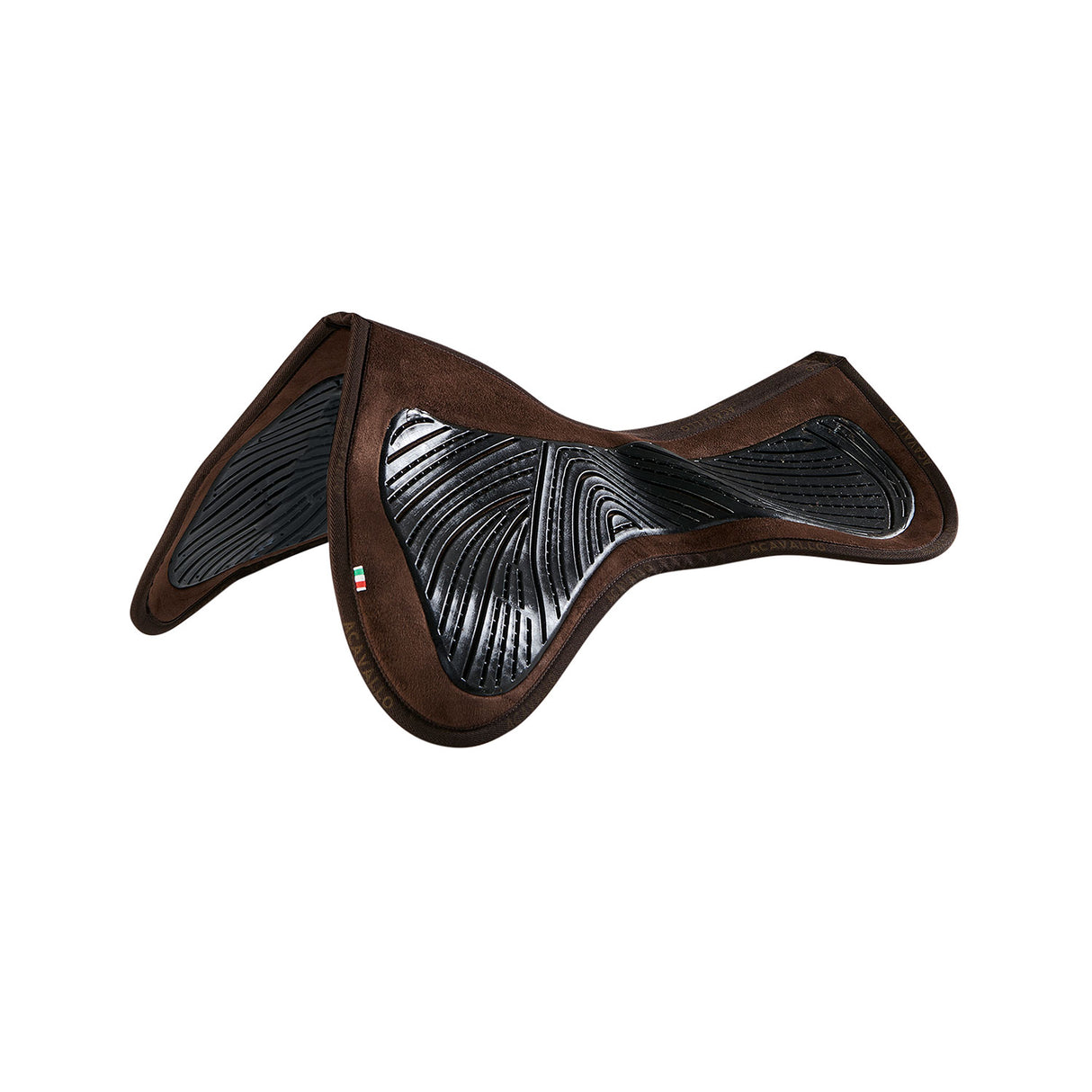 Acavallo Pad SP JCCS CW-CS Suede Twin-Sided Gel Grip Flat #colour_brown