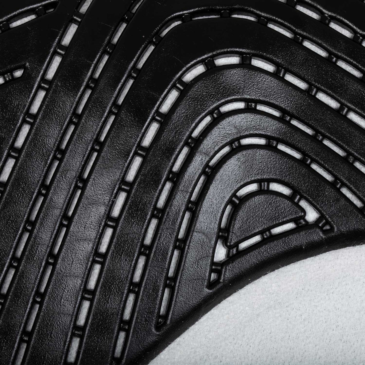 Acavallo Saddle Pad JS-S CW-CS Cut-Out Numnah Twin Sided Gel Grip #colour_white-white