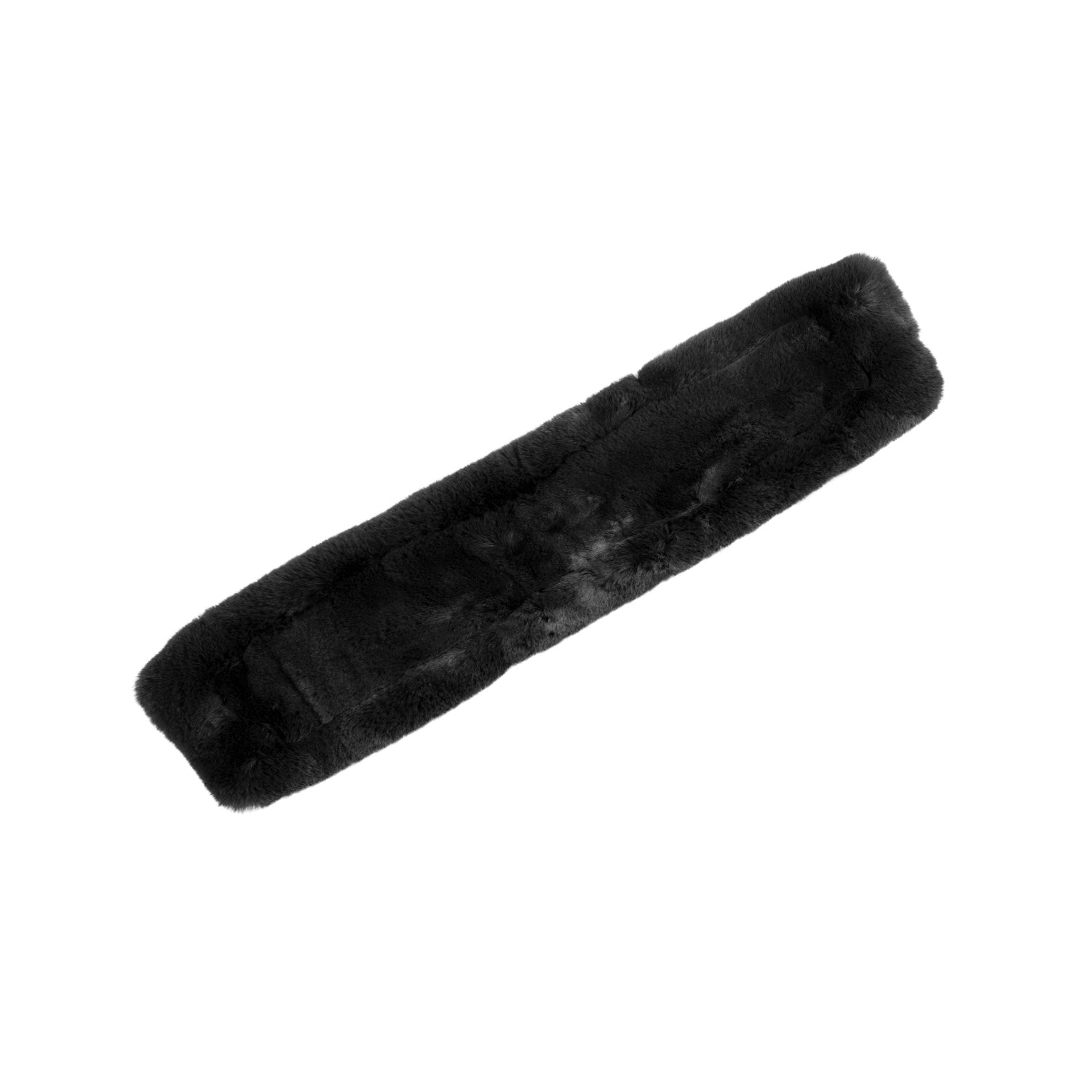 Acavallo Girth Sleeve Classic Gel Faux Sheepskin #colour_black