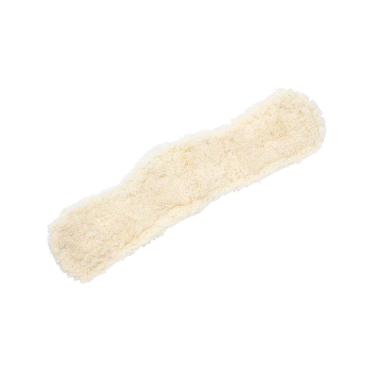 Acavallo Shaped Girth Sleeve Classic Gel Faux Sheepskin #colour_natural