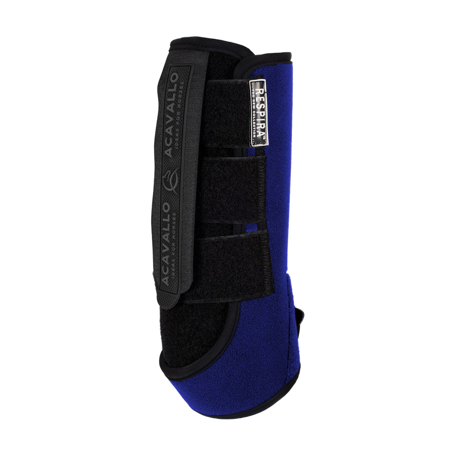Acavallo Respira Hind Boots Neoprene Classic Gel #colour_blue