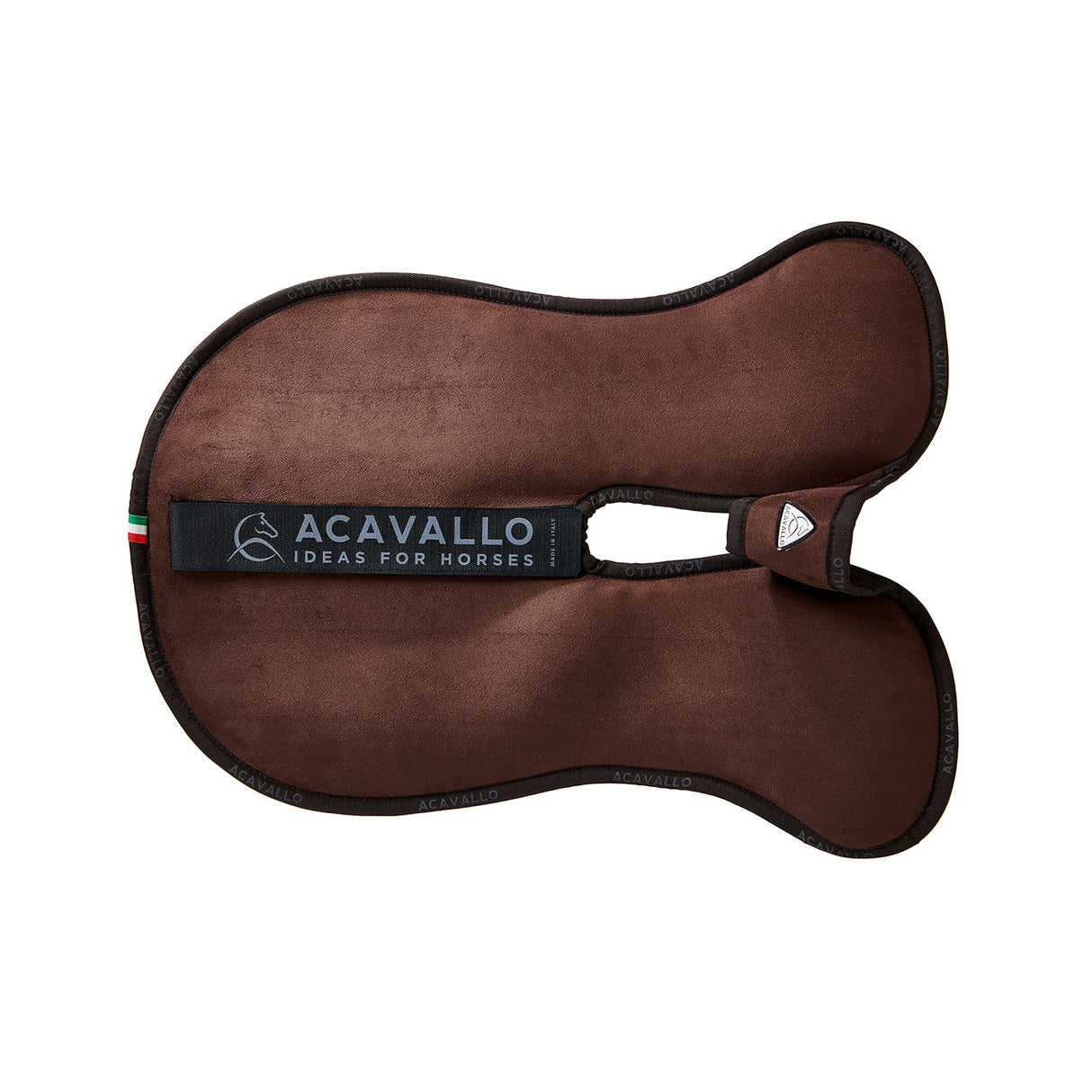 Acavallo Piuma Pad WFS Pocket Suede Flat #colour_brown