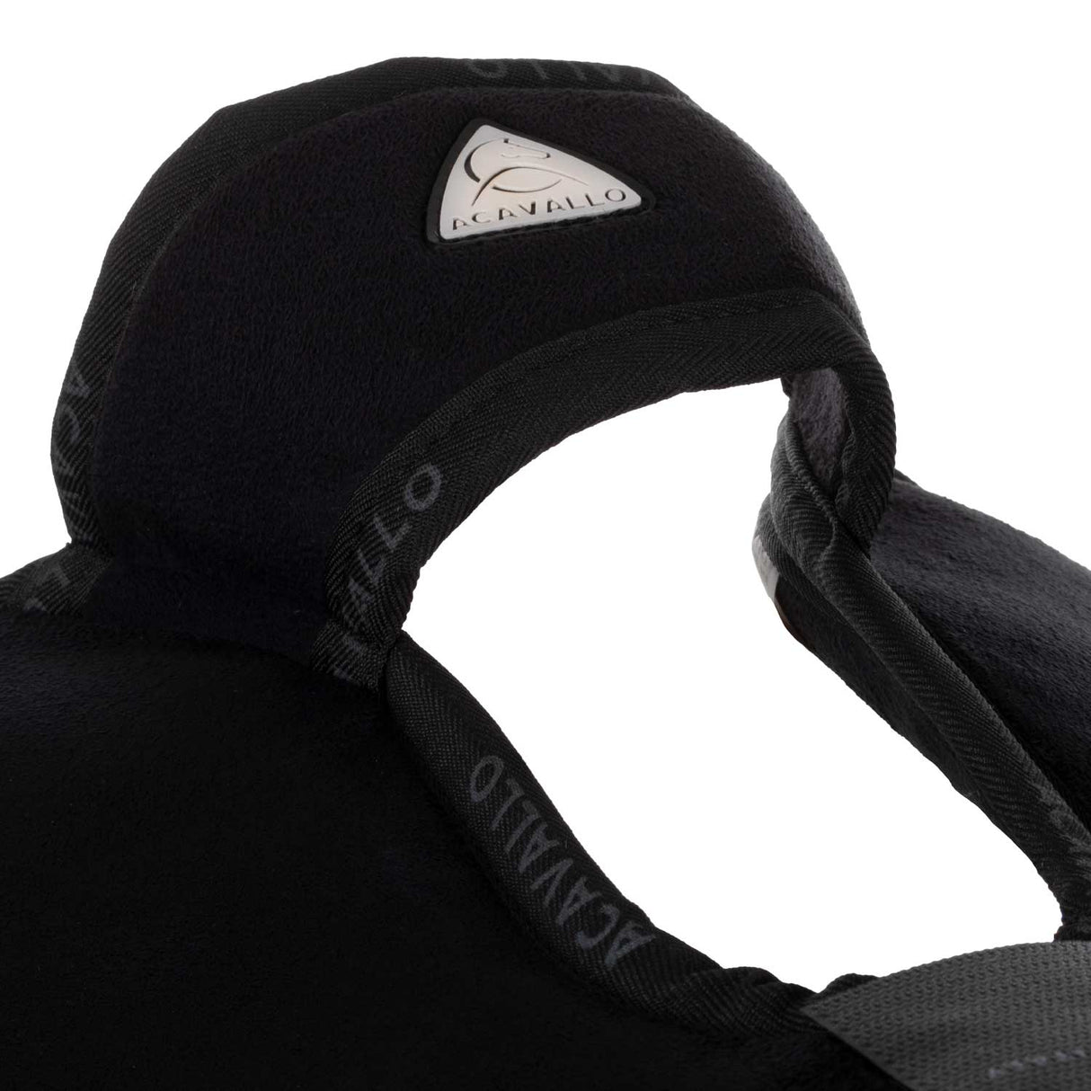 Acavallo Pad Piuma-FS WFS-FS Pocket Suede Front Riser #colour_black-natural