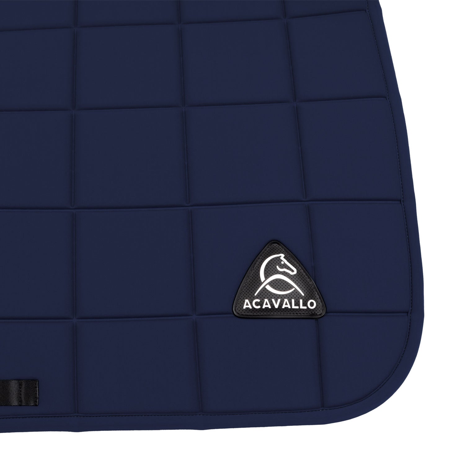Acavallo Square Jumping Saddle Pad #colour_blue