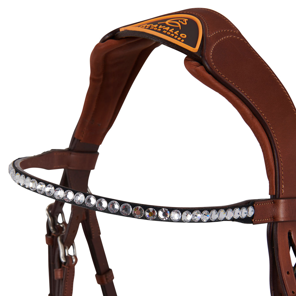 Acavallo Cupido Bridle Calfskin #colour_cognac